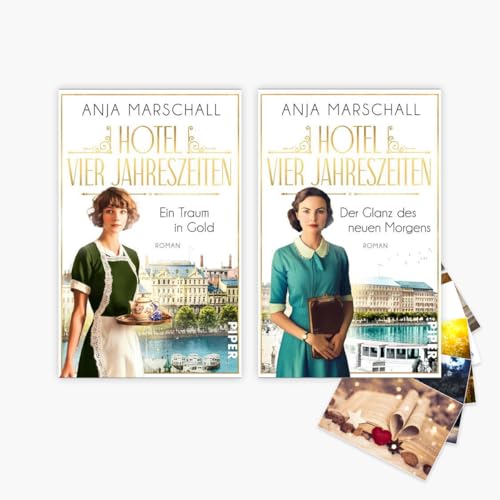 Das Vier Jahreszeiten Band 1+2 plus 1 exklusives Postkartenset