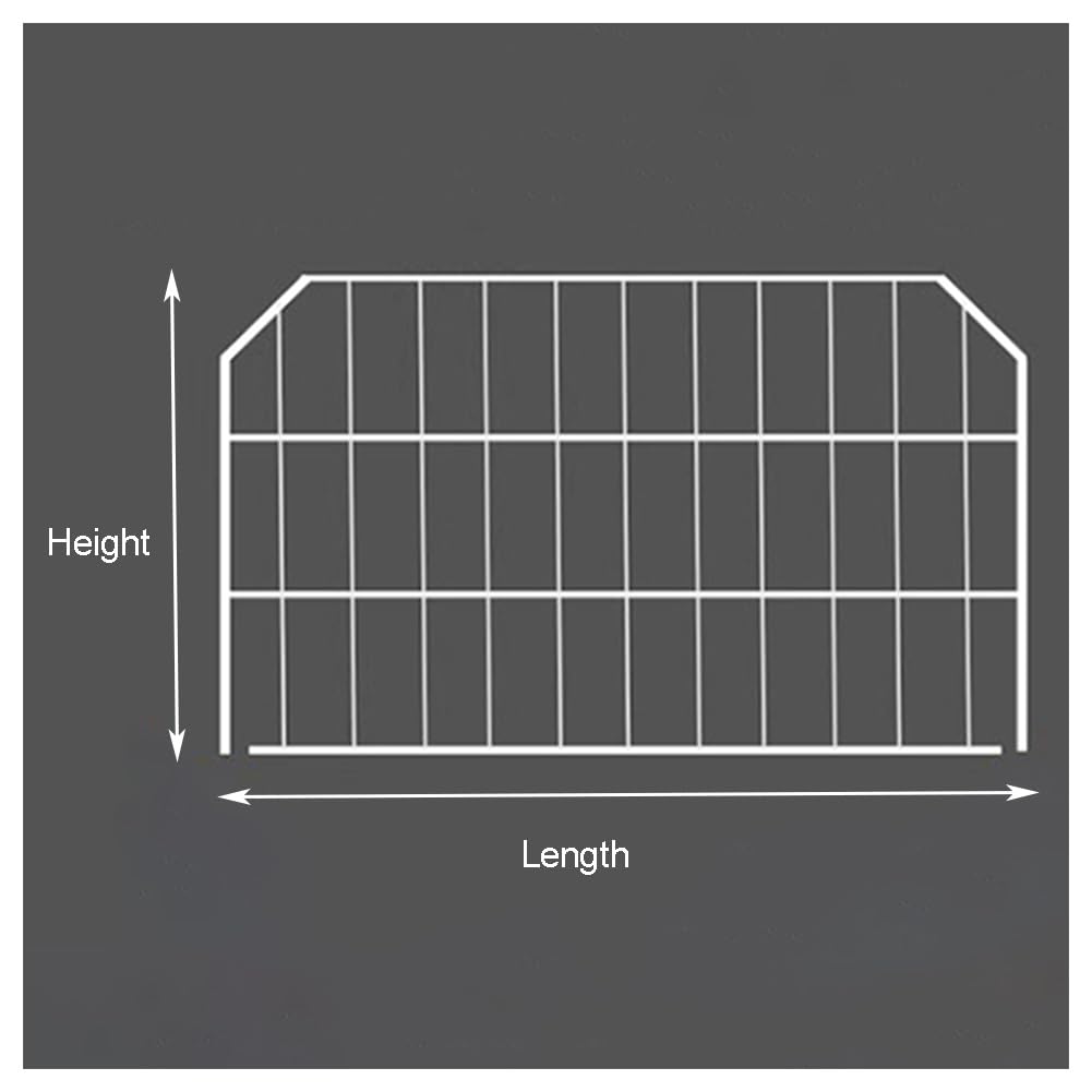 Separador de estantes de acero multifuncional, tablero aislante para almacenamiento de armario, paquete de 10 unidades, color blanco, perfecto para estantes de ropa (40 x 35 cm)