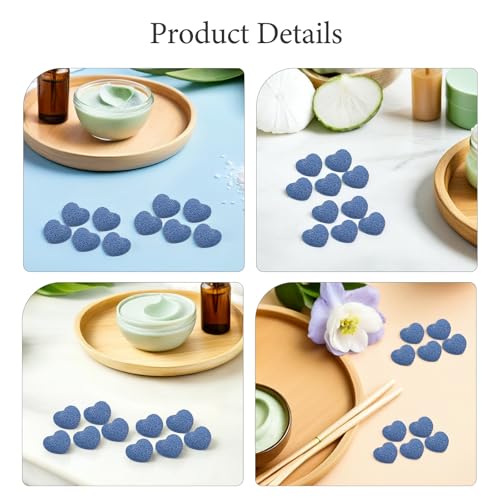 Piedras aromáticas en forma de corazón para aromaterapia miniatura 4