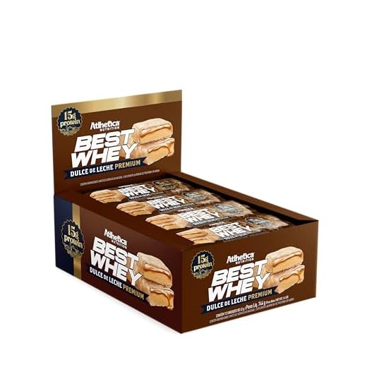 Best Whey Bar 15g Protein (12 UNID. DE 62G) Dulce de Leche Premium