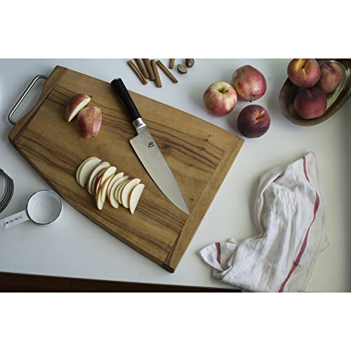 Shun Cutlery Classic Chef's Knife 8”, Thin, Light Kitchen Knife, Ideal For All-Around Food Preparation, Authentic, Handcrafted Japanese Knife, Professional Chef Knife #TOP6