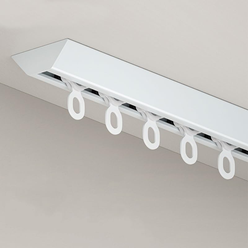 Rail de plafond en aluminium blanc K System 5,7 m l'excellence du design silencieux