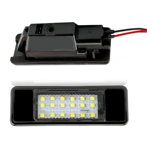 Luz trasera de matrícula para Citroën C5 II C6 C8 recambio de lámpara para parachoques