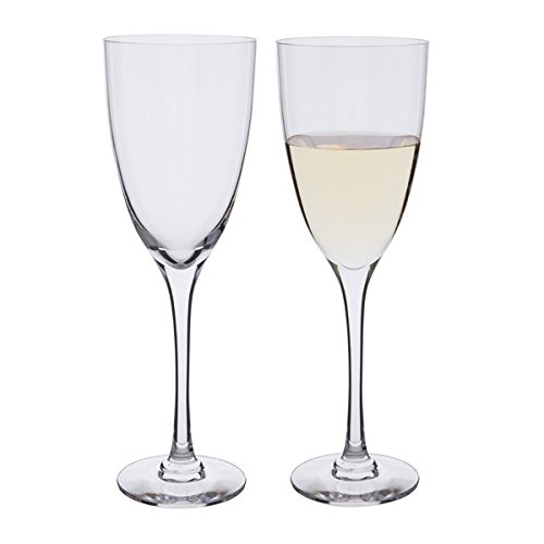Dartington Crystal Transparent Dartington Rachael Wine Glass, Clear, Pack Of 2, Small