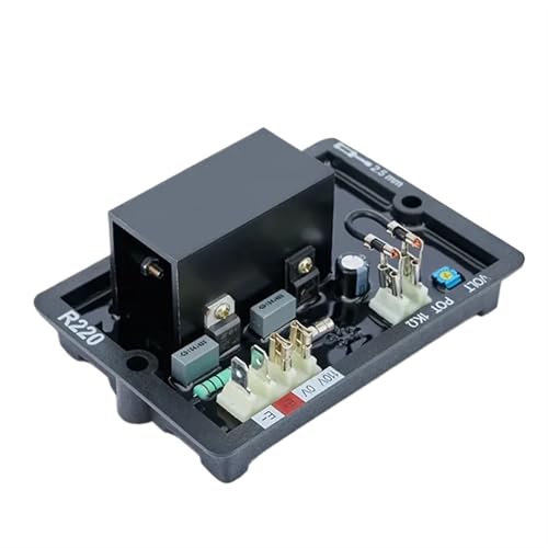 Régulateur de tension automatique R220 pour réparer un alternateur 30kVA en panne
