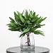 Woooow Artificial Eucalyptus Long Oval Leaf Stem Eucalyptus Spray Artificial Greenery Leaves for Wedding Greenery Holiday Greens Decor(8 Pack)