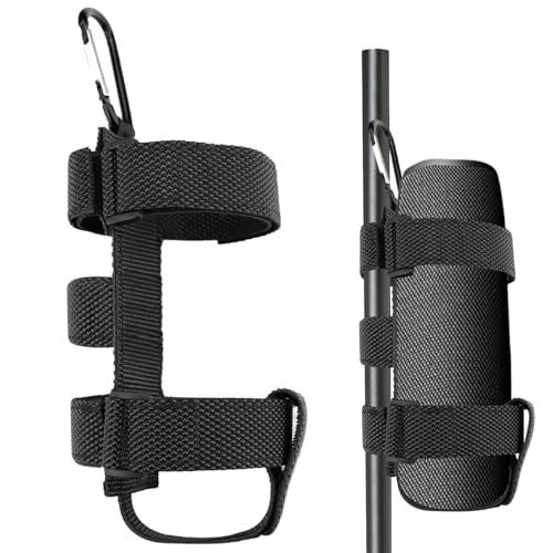 Soporte portátil para altavoz de bicicleta con funda ajustable contra lluvia de 54 x 39 cm