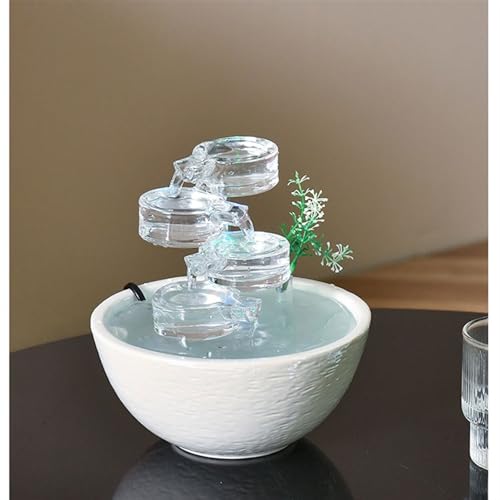 Fontaine à eau de table en céramique décoration de richesse moderne - 5