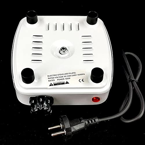 Electric Cooking Heater 500 Watt with Thermostat Coil Stove Hot Plate