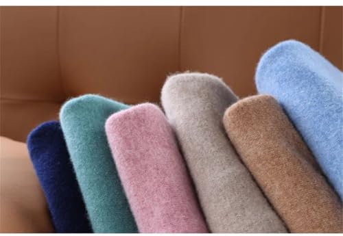 Men's Solid Classic V-Neck Sweater Winter Knitted Cashmere Pullover Long Sleeve Warm Jumper Top2