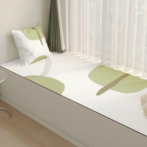 QHZYMX Alfombrilla de Ventana Protector De Alféizar Ventana 3,5 Mm Recortable, Cojín Estrecho para Mascotas para Alféizares Ventanas Cemento, Alfombrilla Ajustable para(Style 1,L x W 160x25cm(63x10))