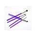 AK ART KITCHENWARE Sugar Cookie Brushes Set Gum Paste Flower Tools Fondant Cake Decorating Supplies Bakeware Kitchen Utensil Bakery Tools (Set of 5pcs)