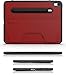 The Muse Case - 2018 iPad Pro 11 inch 1st Gen (Old Model) - Very Protective But Thin + Convenient Magnetic Stand + Sleep/Wake Cover - ZUGU CASE - Red - (Fits Model #’s A1934, A1979, A1980, A2013)
