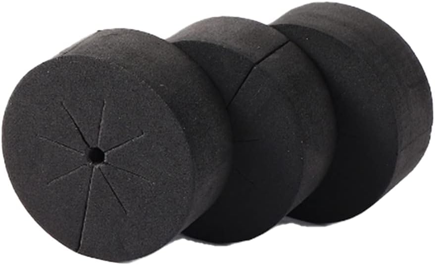 40Pcs Garden Clone Collars Neoprene Inserts Sponge Block Part for 2 Inch Net Pots Hydroponics and Cloning Machines