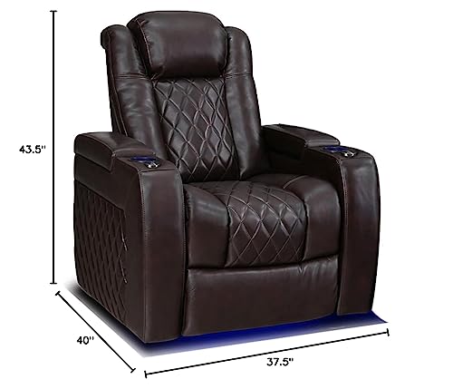 leather theater seating product image