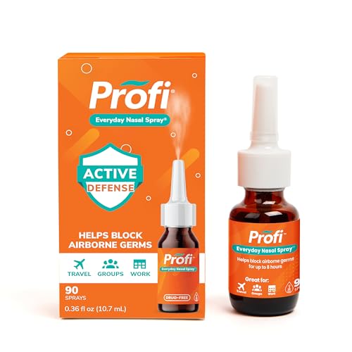 Profi™ Everyday Nasal Spray - Helps Defend Against Airborne Germs and Allergies, Lasts Up to 8