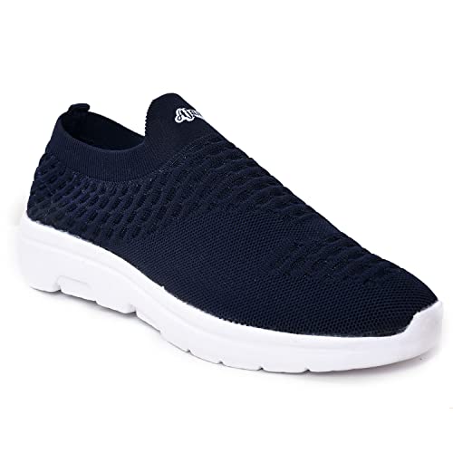 Image of AJANTA Men Premium Sports Shoes for Men | Lightweight Performance Running & Training Sneakers | Breathable Gym & Walking Shoes | Anti-Skid Cushioned Athletic Footwear for Outdoor & Daily Wear