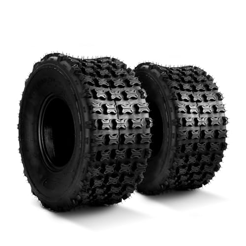 Torchbeam 22x10-9 ATV UTV Tires All-Terrain Quad Tire for All Trail Mud Pavement Sand Off-Road Tire 6 Ply 2 pack