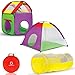 GRINADA® Tenda Per Bambini Cameretta Gioco Bambina Capanna Per Bambini Bambino Bimba Bambine Tenda Gioco Bambini Grande Interni Ed Esterni Giochi Casetta (SENZA LUCI A LED)