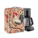 Psesaysky Hahn-Kaffeemaschinen-Abdeckung, um sauber zu halten, Küchengeräte, Staubschutz, wasserdichte Kaffeekannenabdeckung für die meisten Standard-Kaffeemaschinen