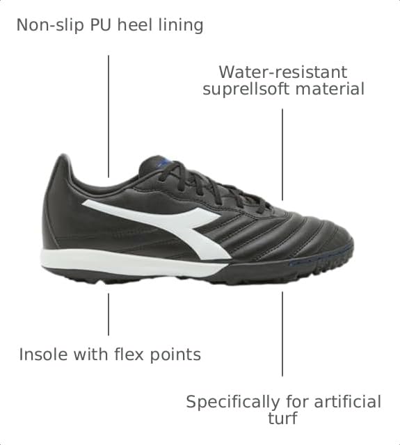 Image of Diadora Mens Brasil 2 R Turf Soccer Cleats