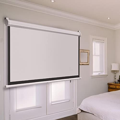 Pantalla manual para proyector 60" 4:3 y 16:9