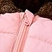 BFUSTYLE Baby Snowsuit 12-18 Months Puffer Coat Long Sleeve Baby Girl Jacket with Hooded Fashion Toddler Snow Suit