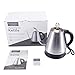 Electric Kettle - Gooseneck Kettle for Pour Over Drip Coffee and Teas, 304 Stainless Steel Kettle, 1.2L Drip Kettle with Variable Temperature Control, Keep Warm, 1000W, By Elechomes