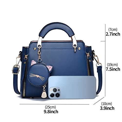 Image of Xiaoyu Fashion Purses and Handbags for Women Ladies Crossbody Bags Top Handle Satchel Shoulder Bags Small Totes