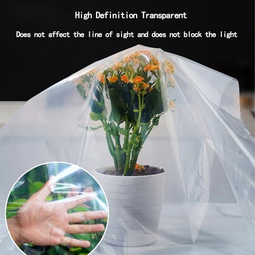 Lona transparente resistente de PVC con grosor de 14 mm y refuerzo 7