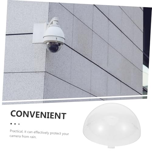 Cúpula de acrílico impermeable para cámara de seguridad exterior de 4" 7