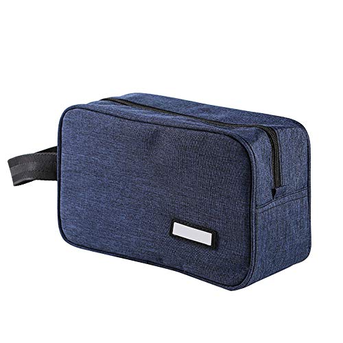 Preisvergleich Produktbild alsu3luy02Ld, Kosmetiktasche, groß, wasserdicht, Stoff, Schwarz, blau (Blau) - alsu3luy02Ld_Travel Toiletry Bag
