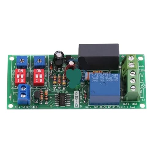 Minuterie réglable AC 220V interrupteur temporisé pour extinction automatique de circuit