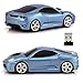 Price comparison product image UrChoiceLtd® Car Mouse, 2.4GHz Wireless Mouse 3D 1600DPI F430 Sports Racing Car Shape Optical Usb Cordless Gaming Mouse with Headlight and Tail Light-Up (Metallic Blue)