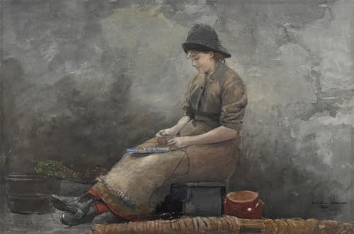 Affiche Winslow Homer A Fishergirl - Poster Graffiti Art Mural 60x90cm