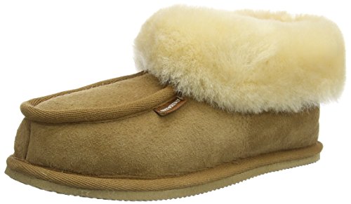 Shepherd Damen Lena Slipper Flache Hausschuhe, Braun (Chestnut 56)