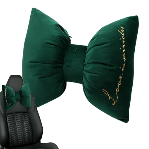 Teksome Almohada para El Cuello del Asiento De Coche,Almohadas para El Cuello para Conducir - Cojín para reposacabezas con Lazo, Accesorios para Coche | Cojín Suave y Lindo para el Cuello para una