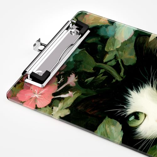 Image of Small Plastic Clipboard 6 x 9 in, Standard A5 Size Fashion Clip Board
