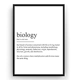 Ara Step Words Definition Art Poster Prints 2 (Biologie 