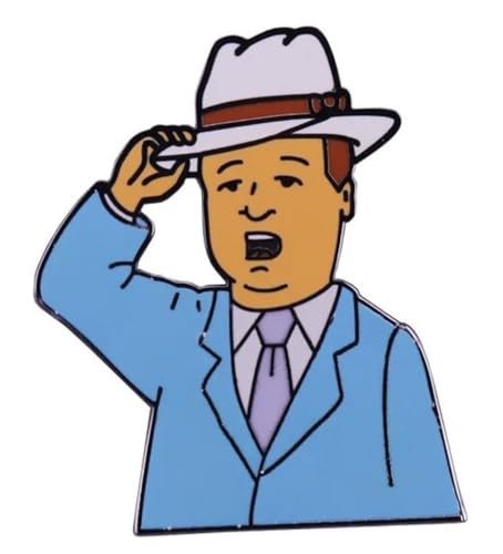 Bobby Southern Gentleman This Flower is Wiltin Hat Tip badge de 3 cm