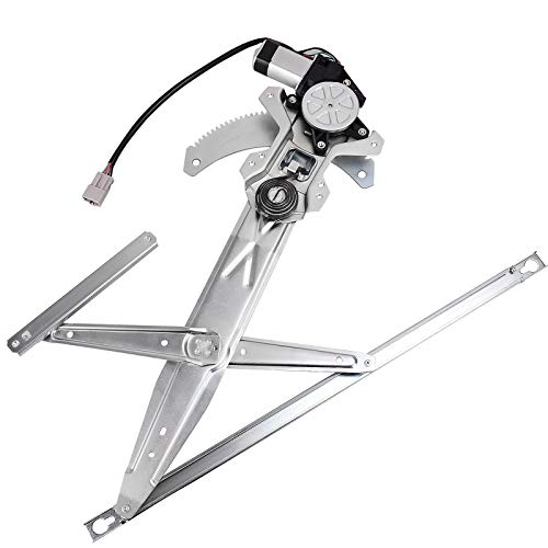 Power Window Regulator w/Motor Compatible with 1996-2000 Honda Civic Coupe/Hatchback -Front Left Driver Side