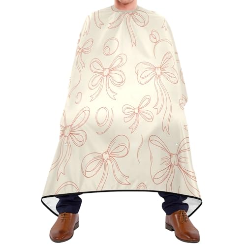 Capa impermeable profesional para corte de pelo con cierre ajustable miniatura 1