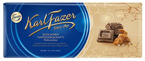 Karl Fazer Schokolade 180g-200g (10er Pack) - Wählen Sie 10 Tafeln aus 14 Geschmacksrichtungen
