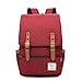 Price comparison product image Professional Slim Laptop Backpacks, FEWOFJ Fashion Travel Daypack Casual Business College Rucksack for Men Women, Work, MacBook, Tablet - Wine Red