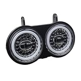 Lights For Buell XB Model 2003-2010 Motorcycle LED Headlight Hi Low Beam DRL Light Front Headlight