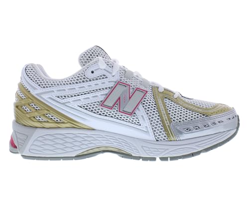 New Balance 1906R Women's Shoes, Silver Metallic/Dragon Berry/White, Size 10