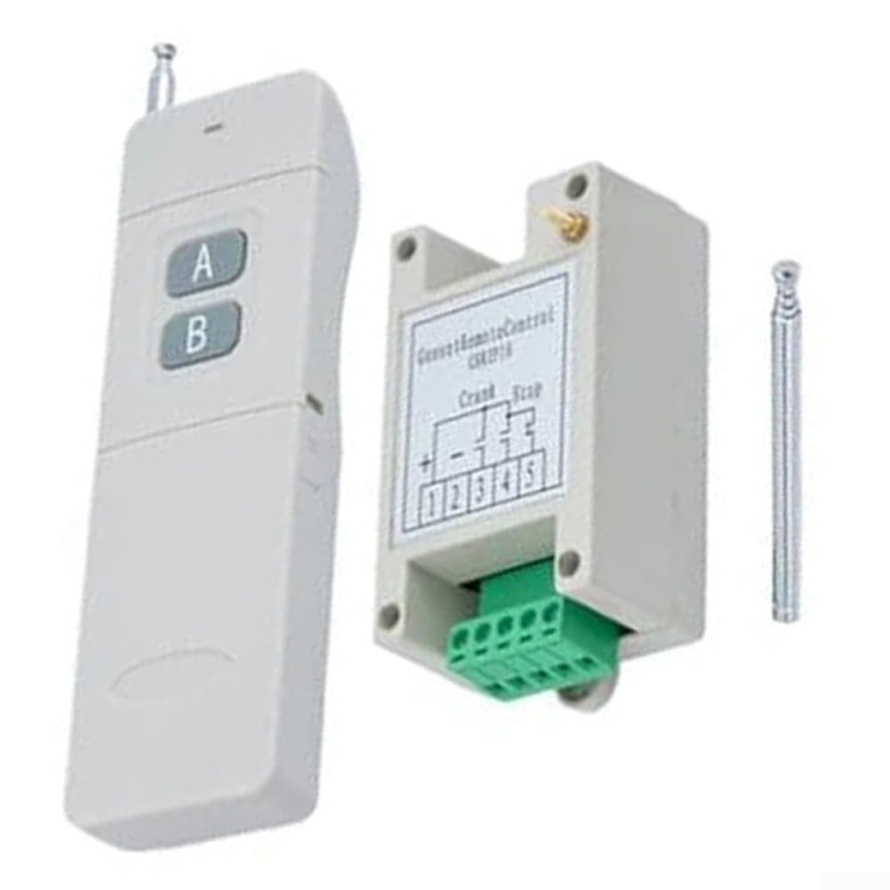 Genset Module de commande à distance 2 voies pour générateur diesel – Contrôleur sans fil 433 MHz 8-35 V CC pour automatisation de moteur industriel