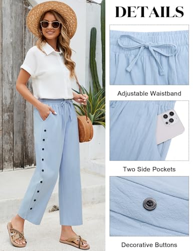 Pants de plage ample décontracté doté de poches latérales pratiques - 4