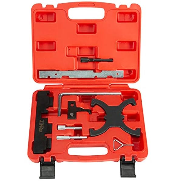 Motor Camshaft Timing Belt Tensioner Locking Tool Kit Compatible with Ford Fiesta Focus Fusion Escape More Volvo S60 S80 V40 V60 V70 1.5 1.6L VCT 1995 1996 1997 1998 20 00 to 200 0