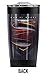 Logovision Superman Man of Steel Large Shield Stainless Steel Tumbler 20 oz Coffee Travel Mug/Cup, Vacuum Insulated & Double Wall with Leakproof Sliding Lid | Great for Hot Drinks and Cold Beverages